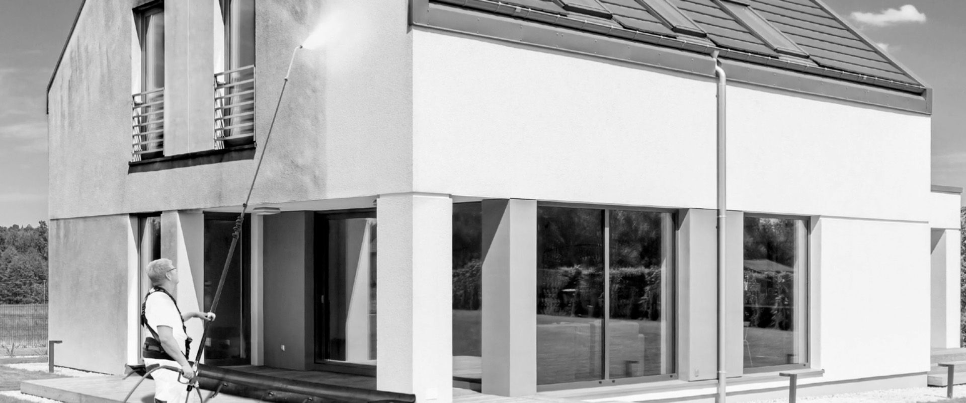 facade sauber machen