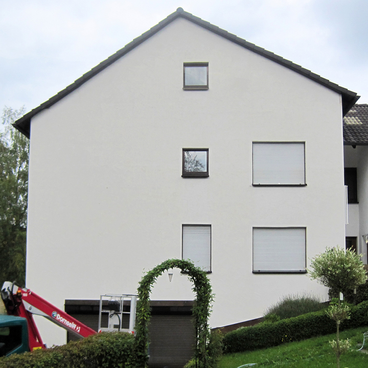 Nachher – saubere Fassade